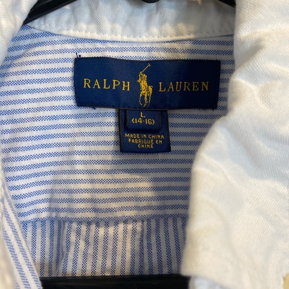 Youth Ralph Lauren button up shirt - Picture 3 of 4
